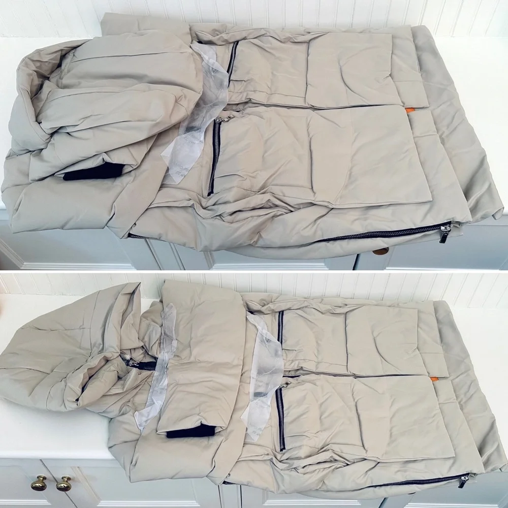 NWT Orolay Coat BEIGE SMALL Thickened Down Jacket Warm Coat UPDATED MODEL Womens - Picture 5 of 16